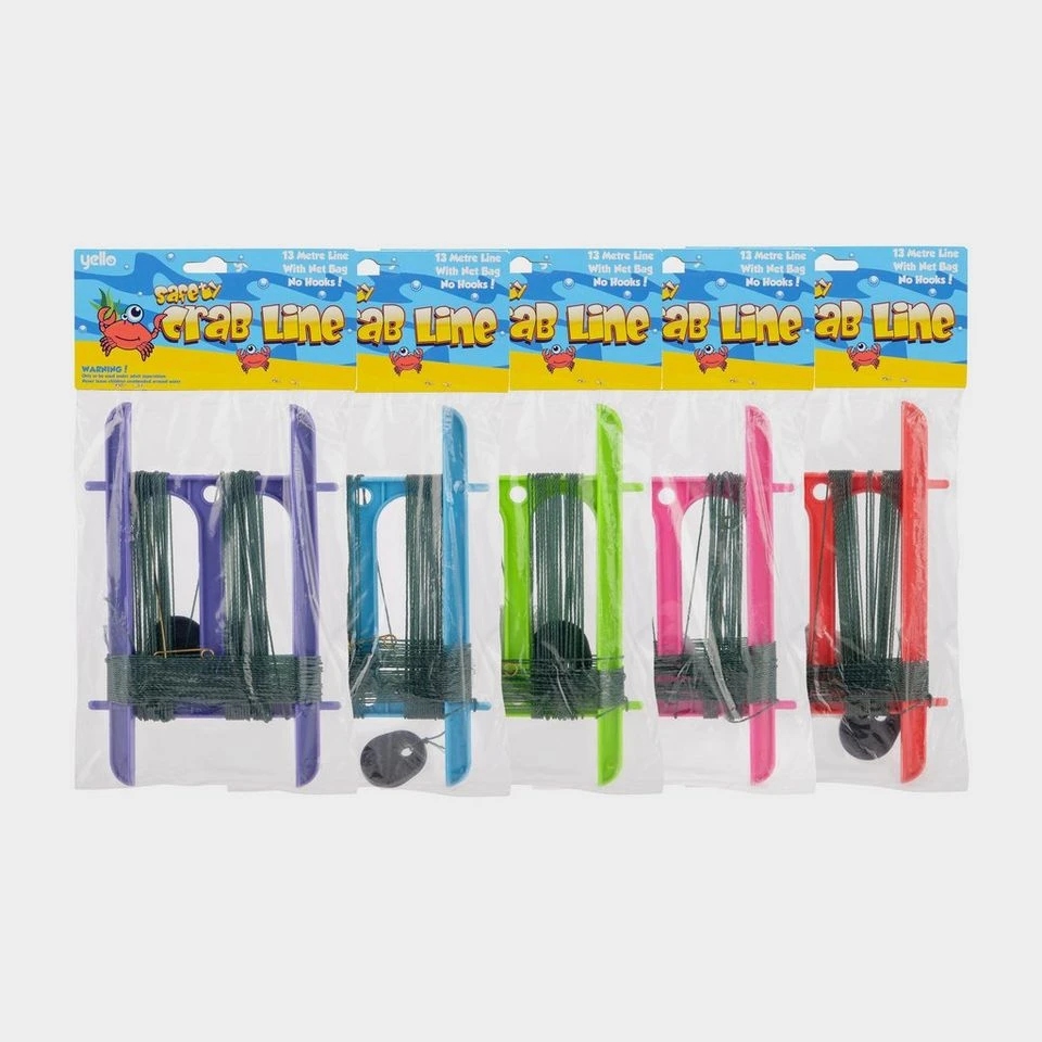 Yello Medium Crab Line With Net 3 Yello Medium Crab Line With Net