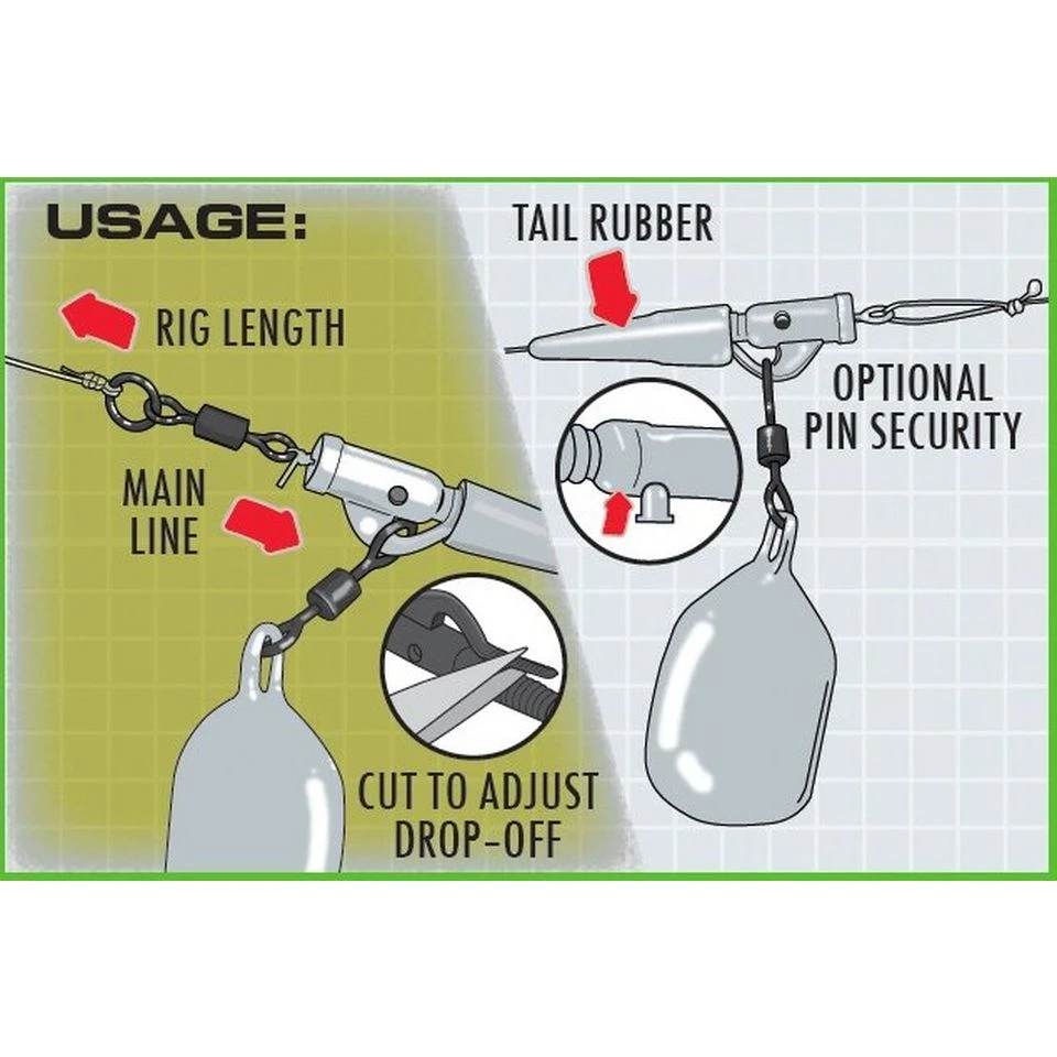 Lead Clips Mud Brown 4 Lead Clips Mud Brown - Image 2