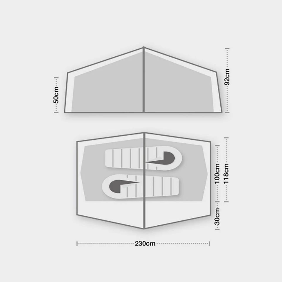 Wild Country Zephyros Compact 2 Tent 4 Wild Country Zephyros Compact 2 Tent - Image 2