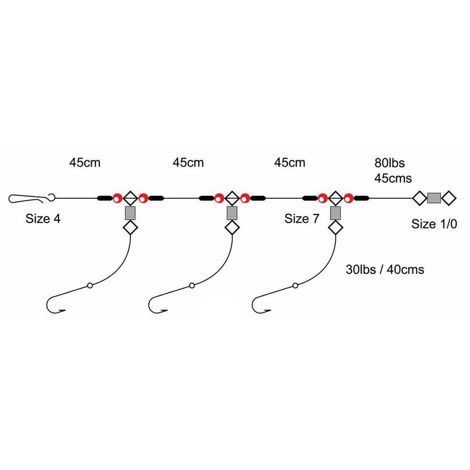 3 Hook Flapper 3 Up (Size 1/0) 4 3 Hook Flapper 3 Up (Size 1/0) - Image 2