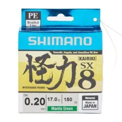 Shimano Kairiki Pe 0.200Mm Mantis Grn 17.0Kg 150M -Outdoor Gear Shop go 426019 z