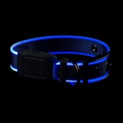 Nitedog LED Rechargeable Collar Blu -Outdoor Gear Shop go 476989 c